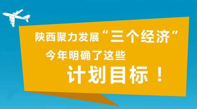 陜西聚力發(fā)展"三個(gè)經(jīng)濟(jì)" 今年明確了這些目標(biāo)！