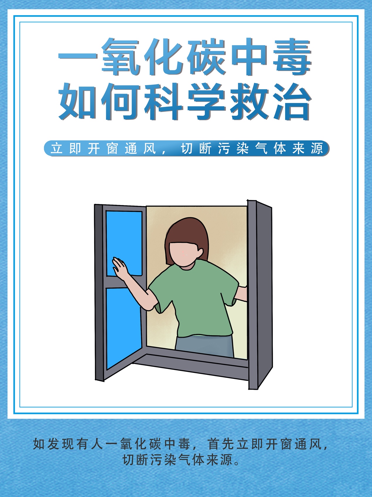 【海報(bào)】一氧化碳中毒，如何科學(xué)救治？